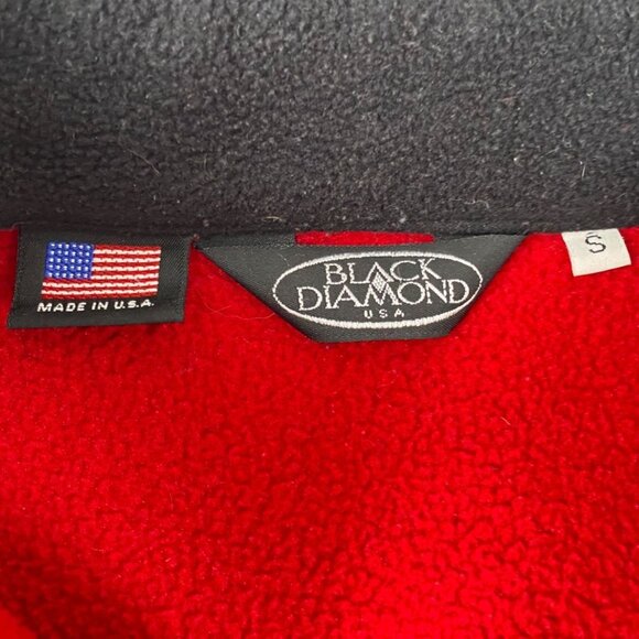 Black Diamond USA Womens Jacket Small Polartec Fleece Full Zip Outdoors Casual - Picture 5 of 9